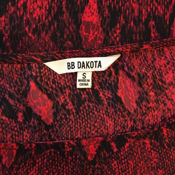 BB DAKOTA snake Print Shift Dress Small - Picture 5 of 5